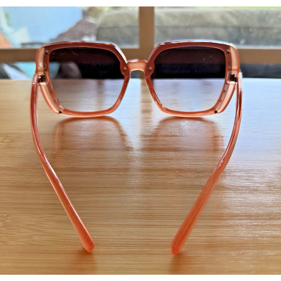 Oversized 100% UV Protection‎ Sunglasses Pink Lightweight Fashion Stylish - Picture 6 of 9